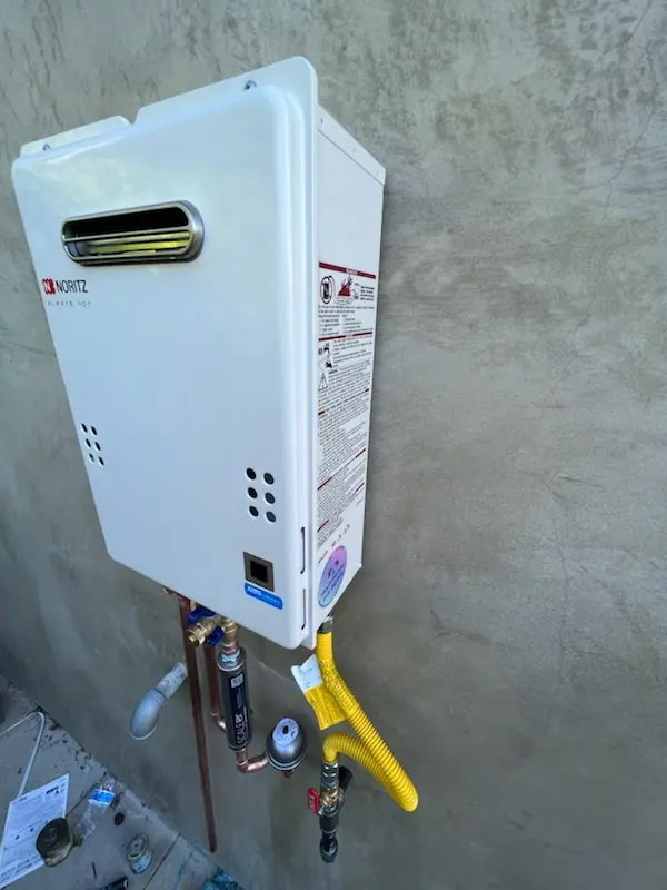 Tankless water heater installation for Putney homes
